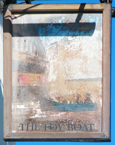 Foy Boat sign