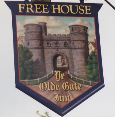 Gate Inn sign 1991