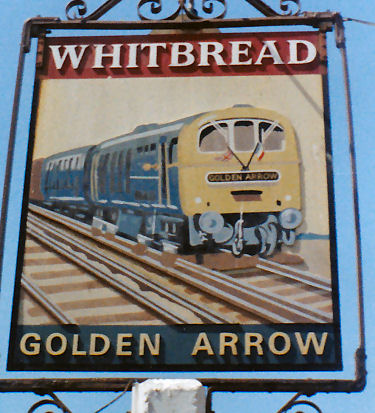 Golden Arrow sign 1990