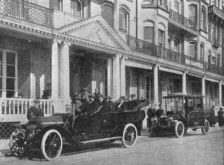 Granville Hotel motors 1909