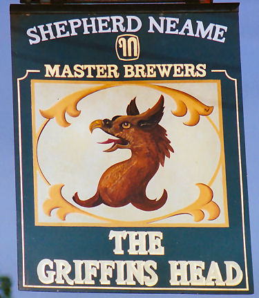 Griffin's Head sign 1991