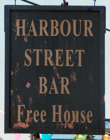 Harbour Street Bar sign