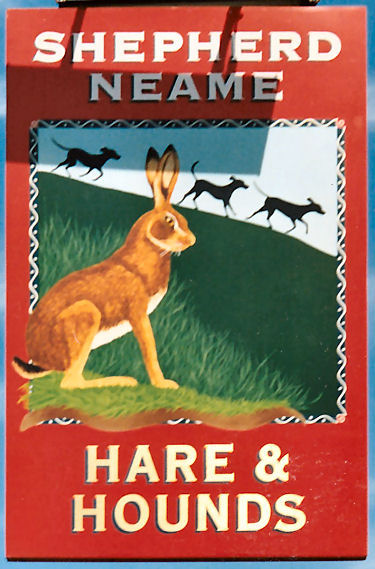 Hare and Hounds Sign 1992