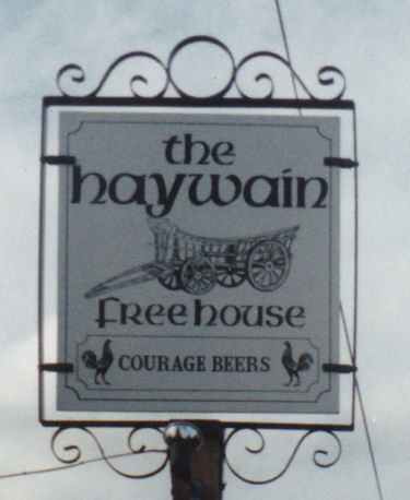 Haywain sign 1986