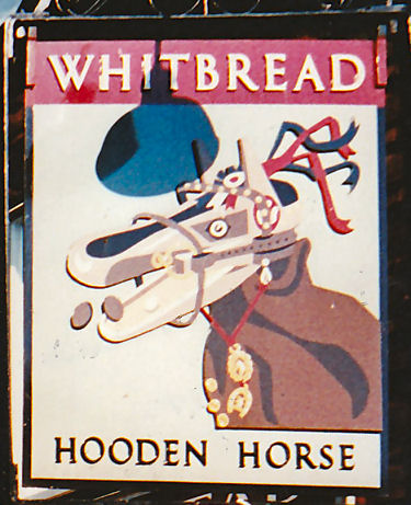 Hooden Horse sign