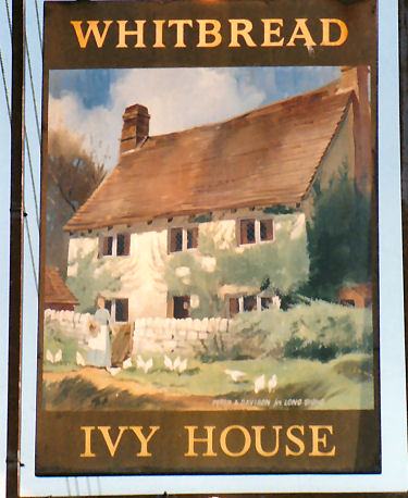 Ivy House sign 1991