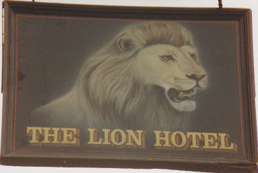 Lion Hotel sign 1991