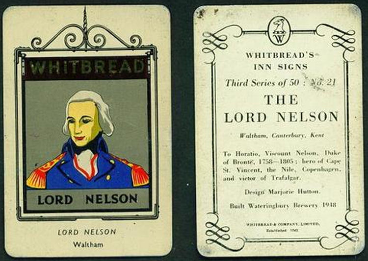 Lord Nelson sign