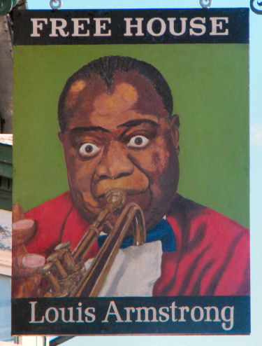 Louis Armstrong sign August 2012