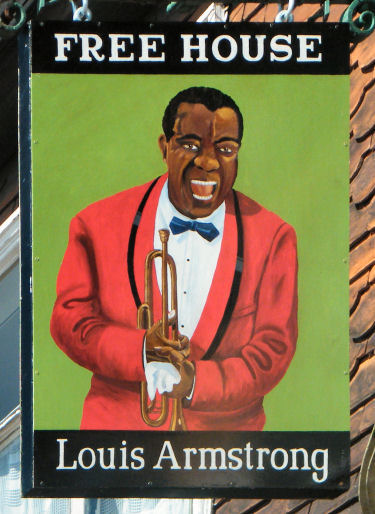 Louis Armstrong sign August 2012