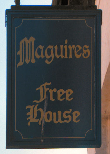 Maguires sign