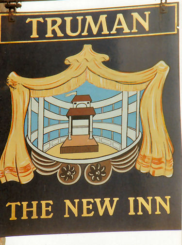 New Inn sign 1991