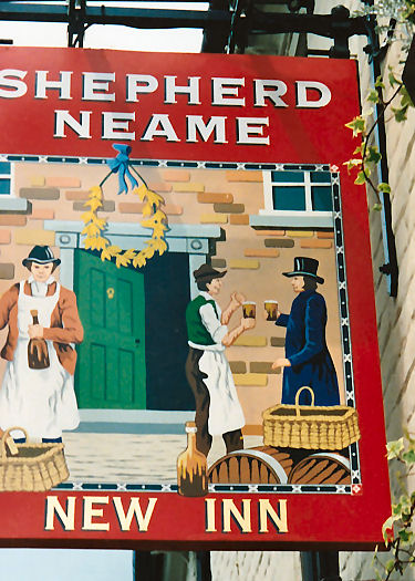 New Inn sign 1992
