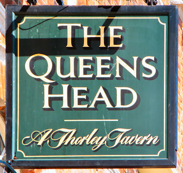 Queens Head sign