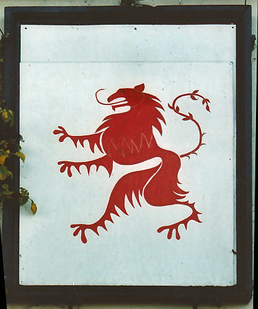 Red Lion sign 2007