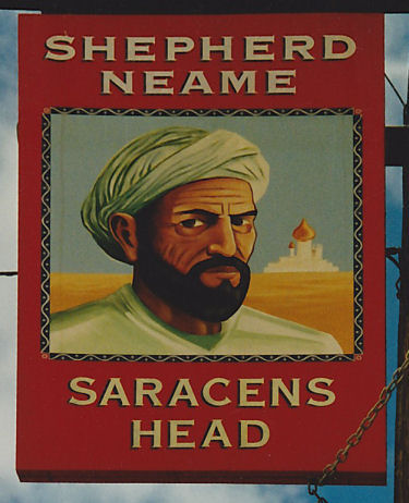 Saracen's Head sign 1993