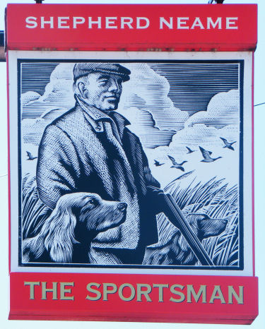 Sportsman sign