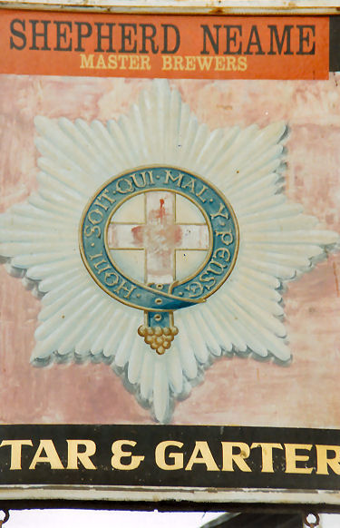 Star & Garter sign 1991