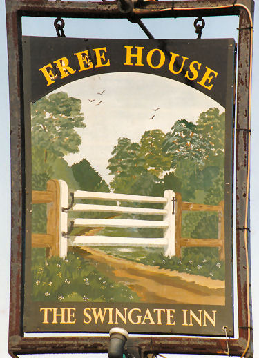 Swingate Inn sign 1991