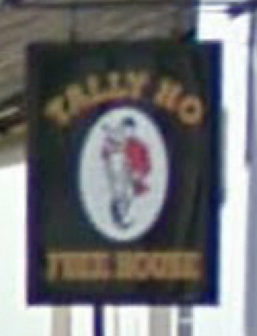 Tally Ho sign 2009