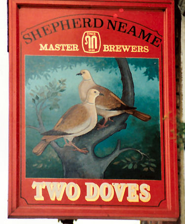 Two Doves sign 1971