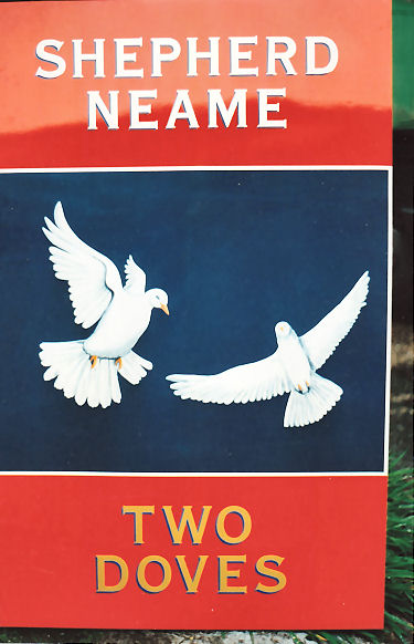 Two Doves sign 1991