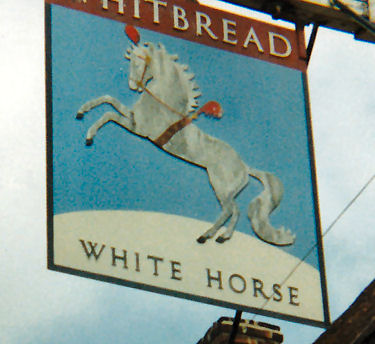 White Horse sign 1985