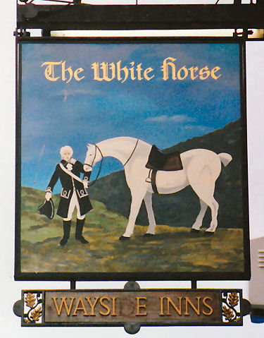 White Horse sign 1991