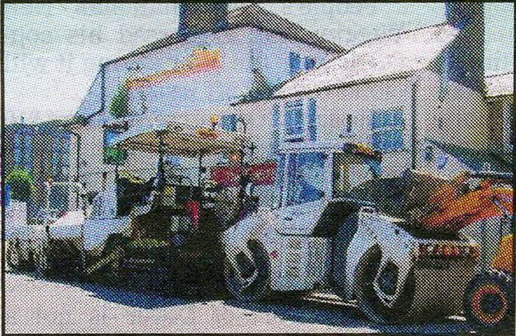 Castle Street roadworks 2012