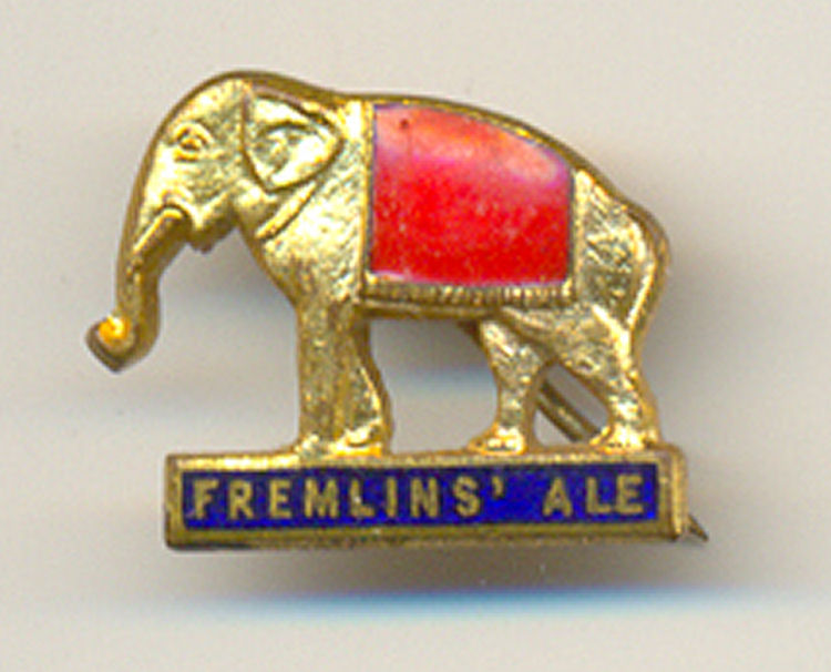 Fremlins badge