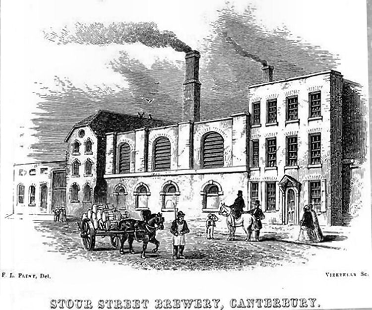 Stour Street Brewery circa 1830